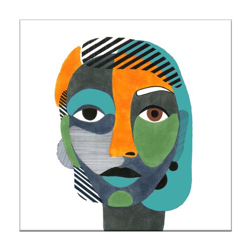 Modern abstract woman 1 - frontale